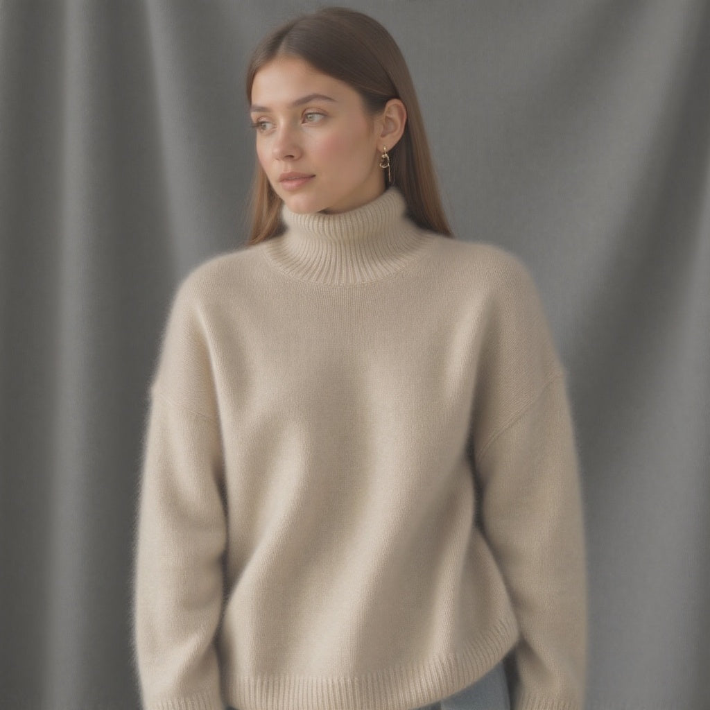 Pull oversize en cachemire
