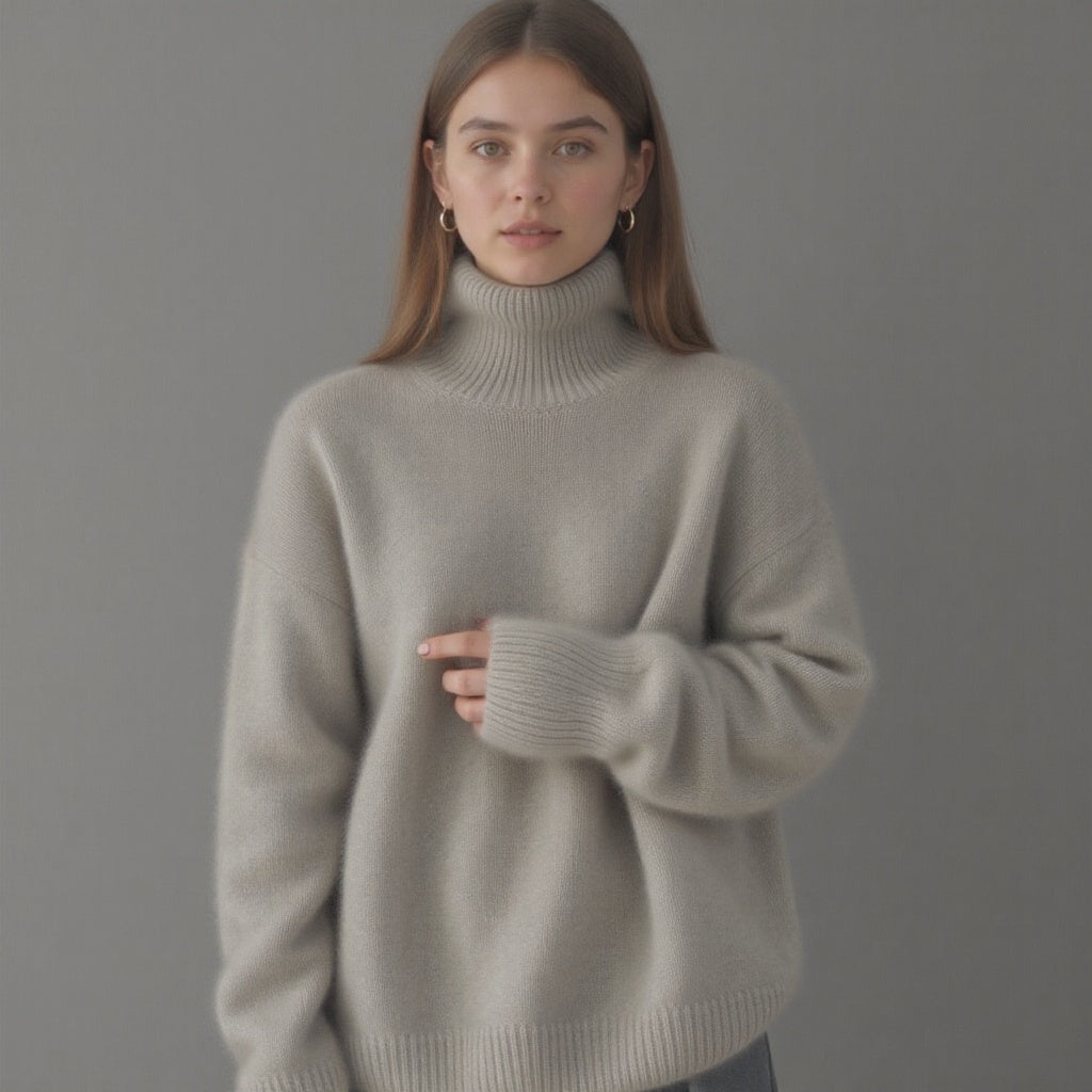Pull oversize en cachemire