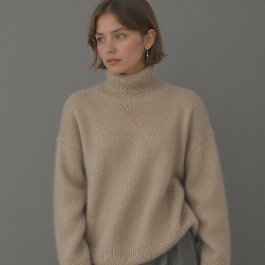 Pull oversize en cachemire