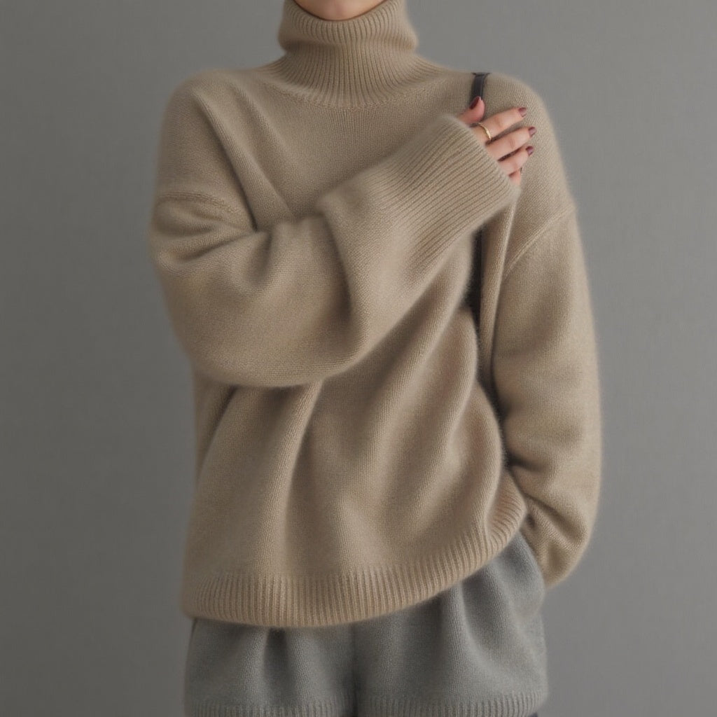 Pull oversize en cachemire