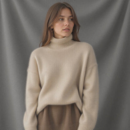 Pull oversize en cachemire