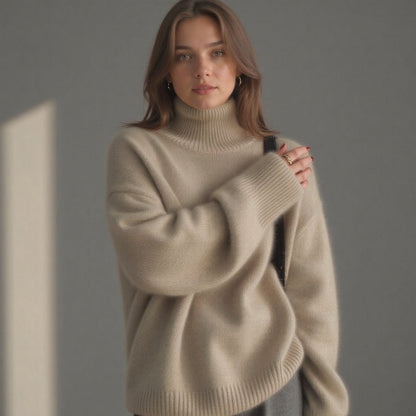Pull oversize en cachemire