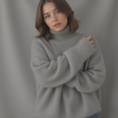 Pull oversize en cachemire